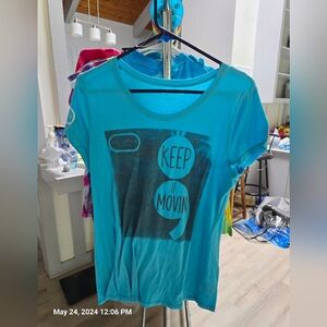 keep it movin semicolon shirt